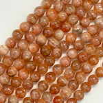 Sunstone A Quality Polished Round Beads image 3