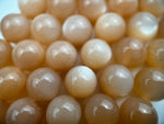 Sunstone & Moonstone Polished  Round Beads image 8