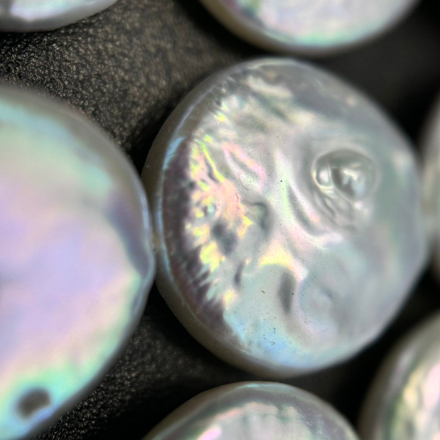 AAA Silver Coin Pearl  12x4mm image 4