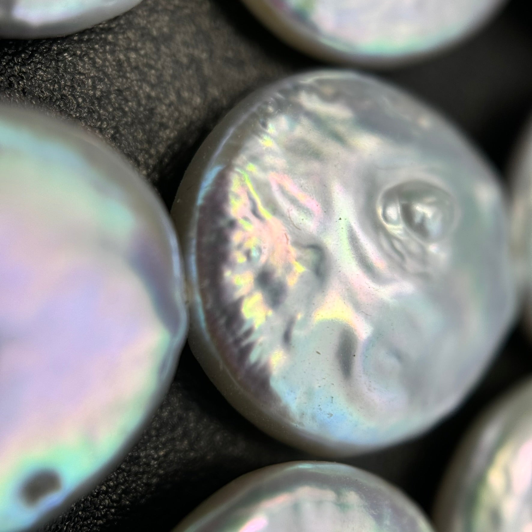AAA Silver Coin Pearl  12x4mm image 4