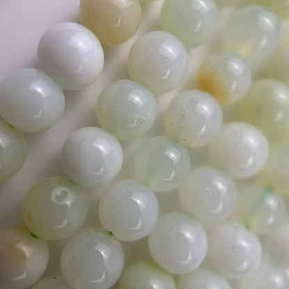 Green Opal Polished Round Beads image 1