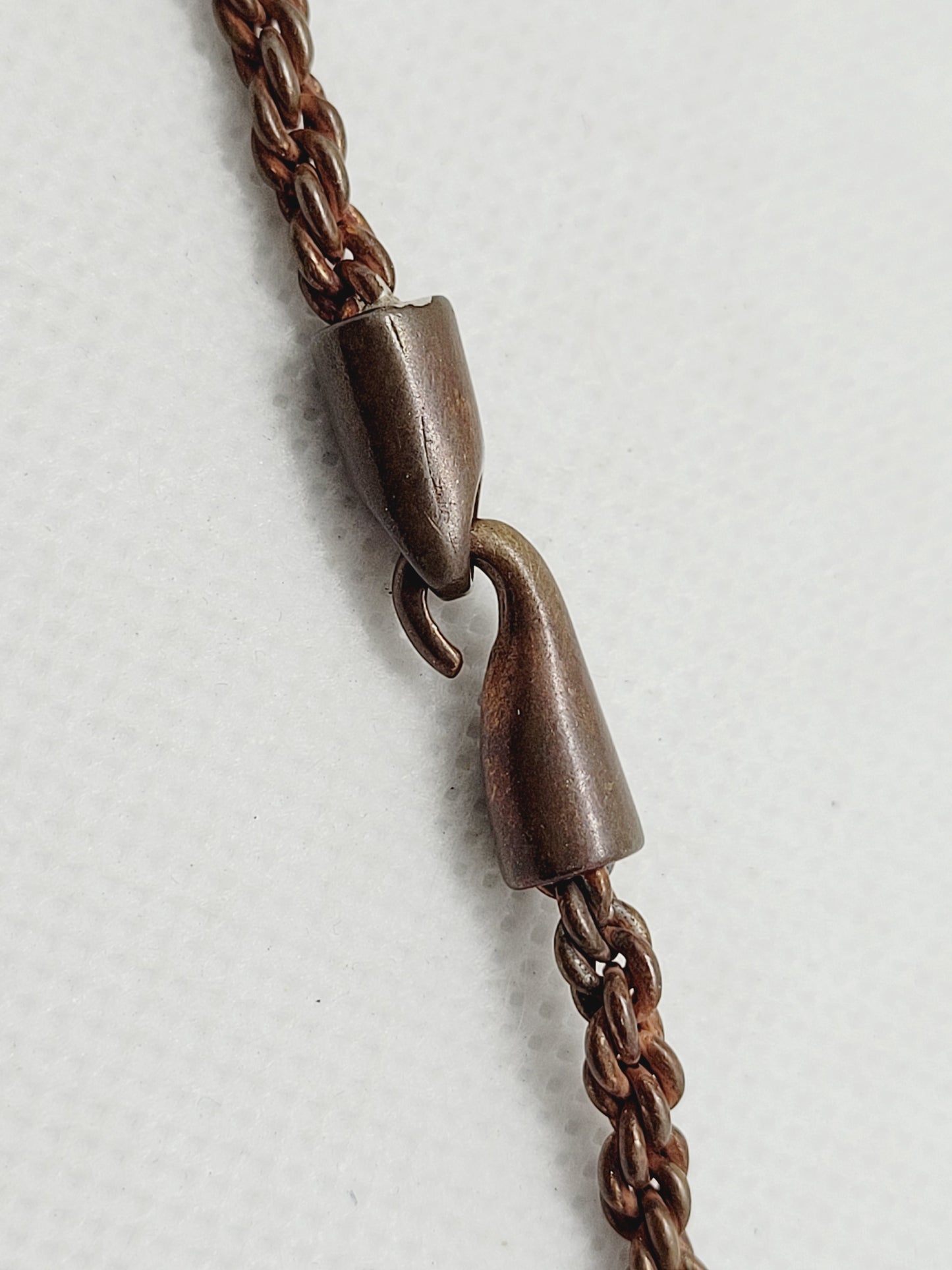 18" & 24" pure  Copper Rope Chain image 1