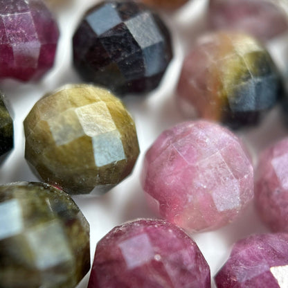 Tourmaline Faceted Round Beads image 10