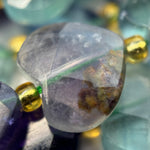 Fluorite Faceted Heart Shape Beads image 4