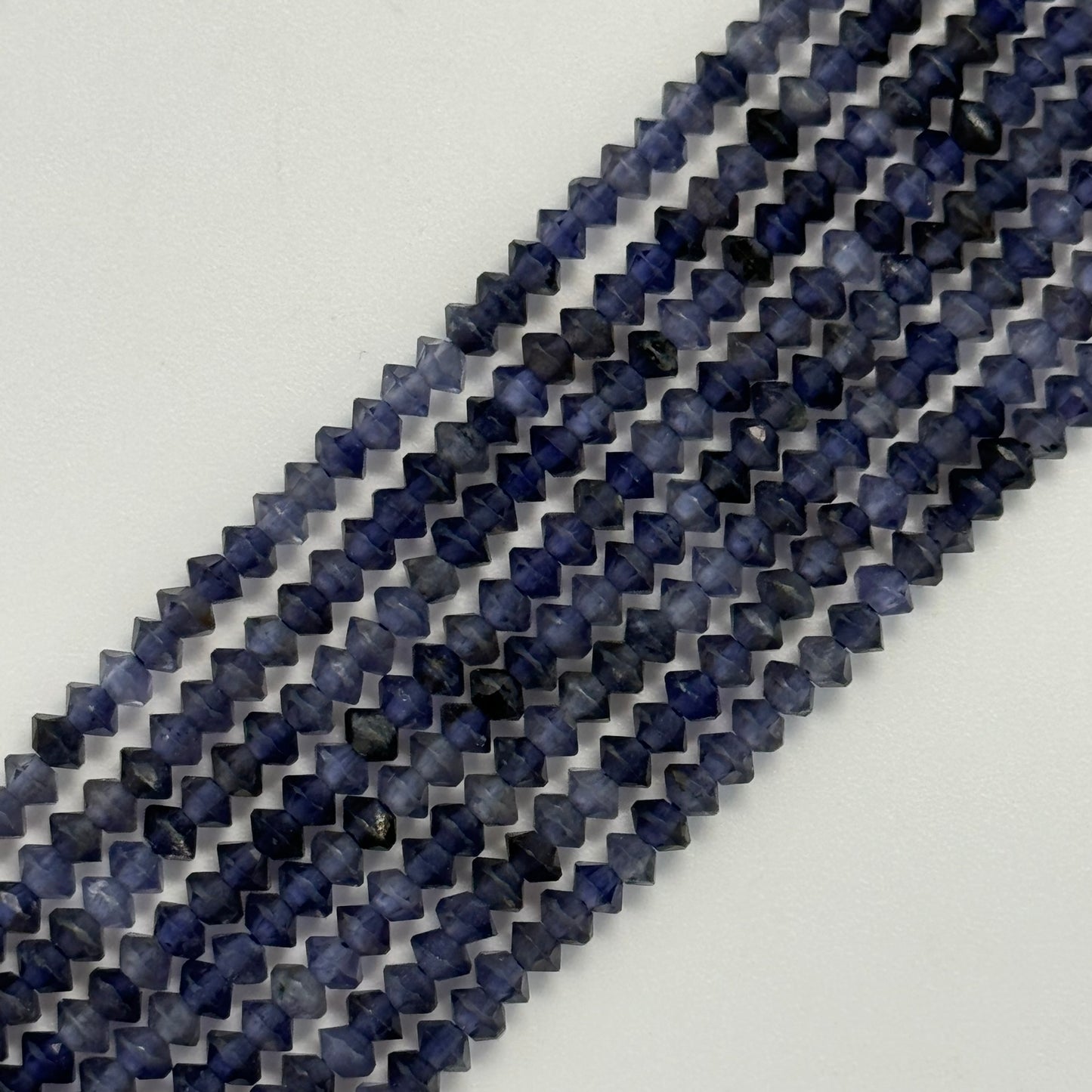 Iolite Space Ship Beads image 1