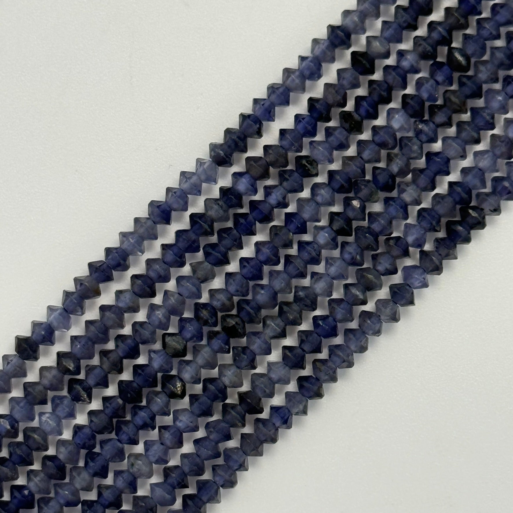 Iolite Space Ship Beads image 1