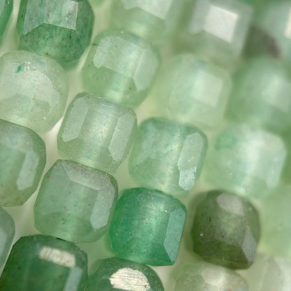 Aventurine Quartz Square Beads image 3