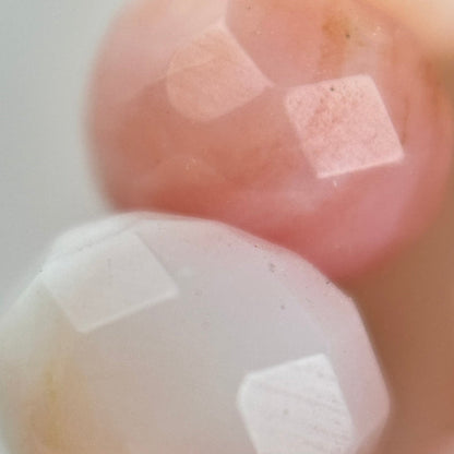 Faceted Opal Rondelle Beads (6x4mm) image 2