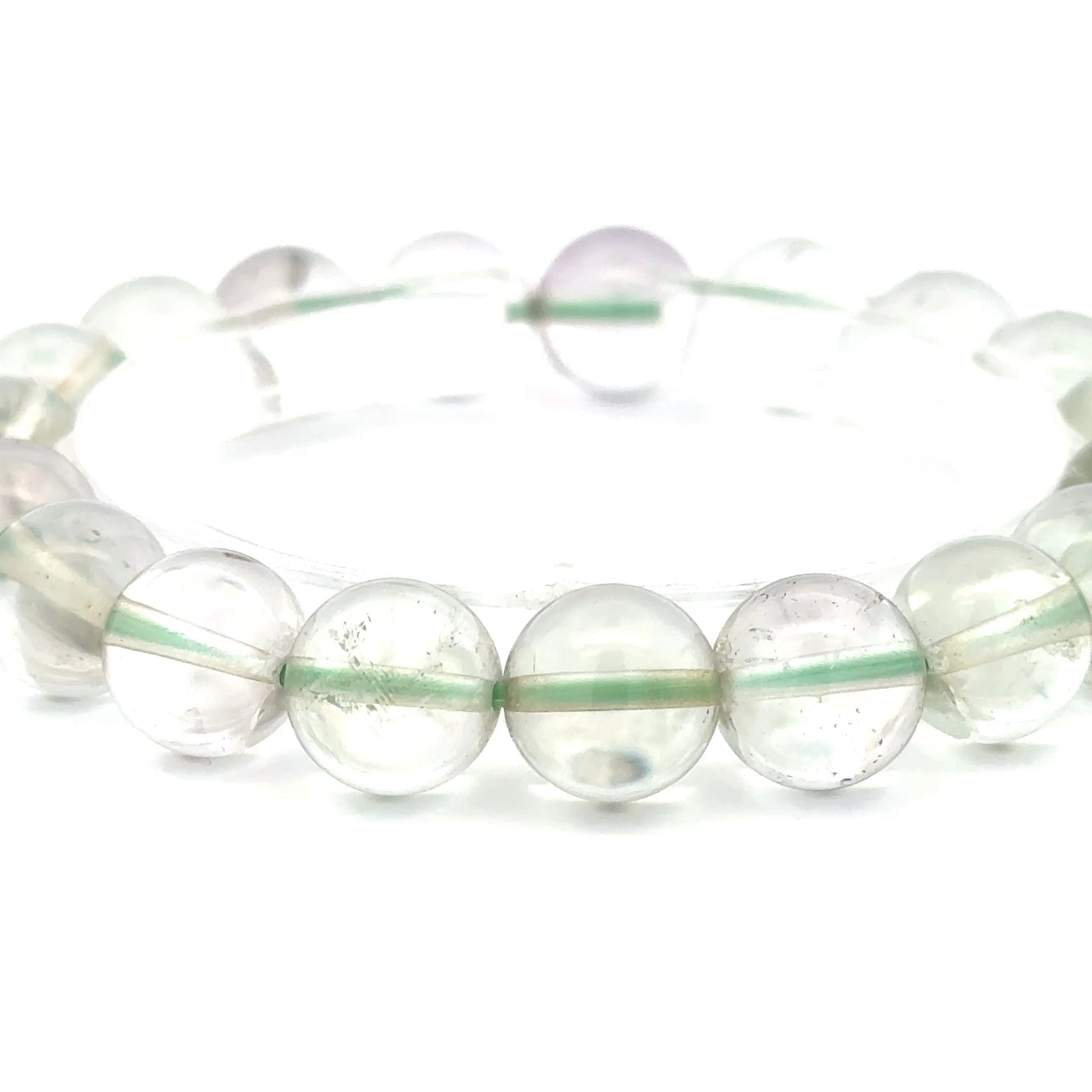 Prasiolite (Green Amethyst) Bracelet – Natural Green Gemstone Jewelry - (AAAA Quality)