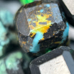 Turquoise Square Beads image 2