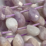 Lavender Amethyst Pear Shape Beads image 1