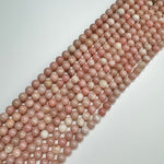 Soft Pink Calcite Beads - Polished Round Beads