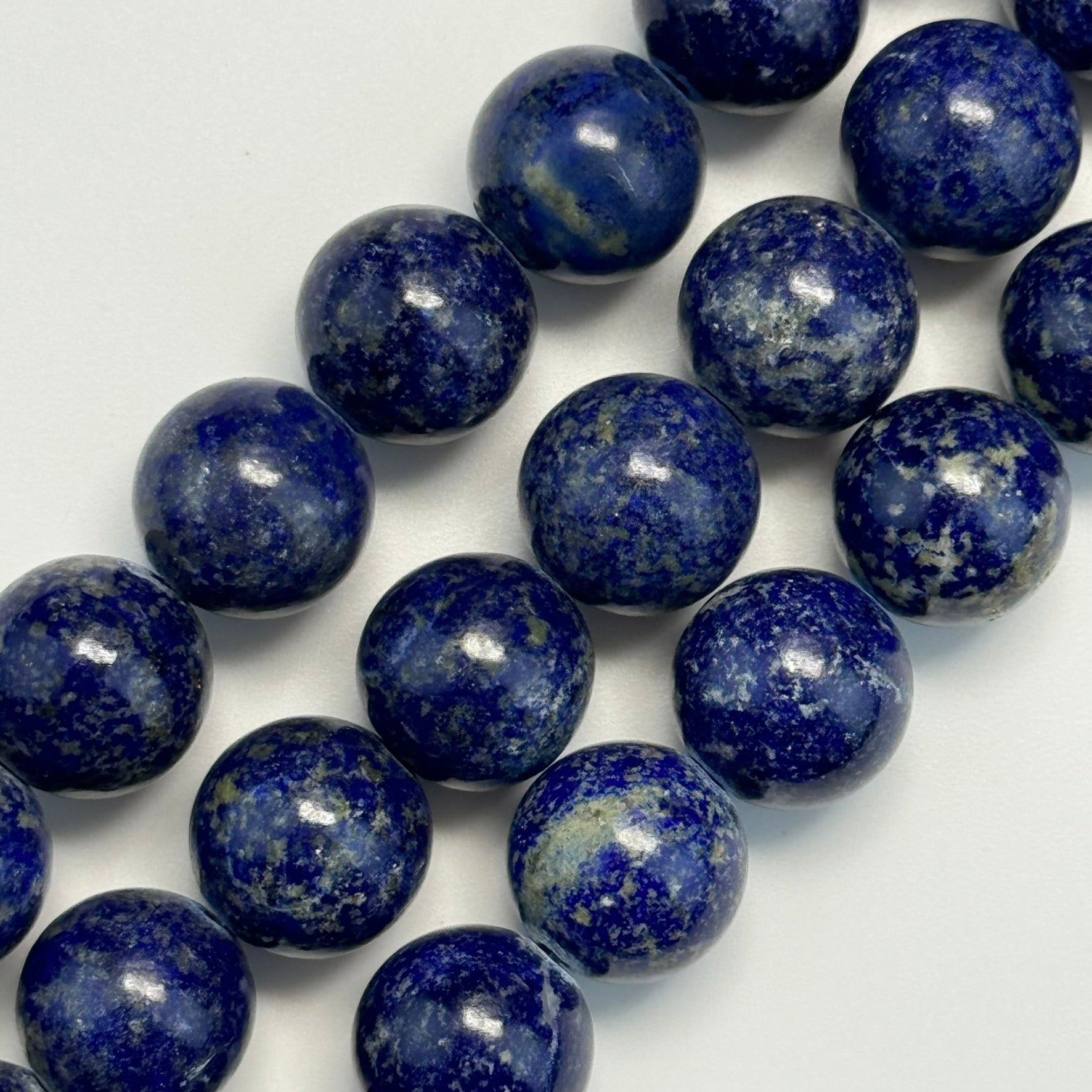 Lapis Lazuli Polished Round Beads image 12