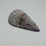 Super Seven Crystal 31 CT Sacred Seven Gemstone, Double-Sided Polished, Rare image 4