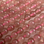 Madagascar Rose Quartz Polished Round Beads image 3