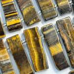 Tiger's Eye Polished Blade Beads image 2