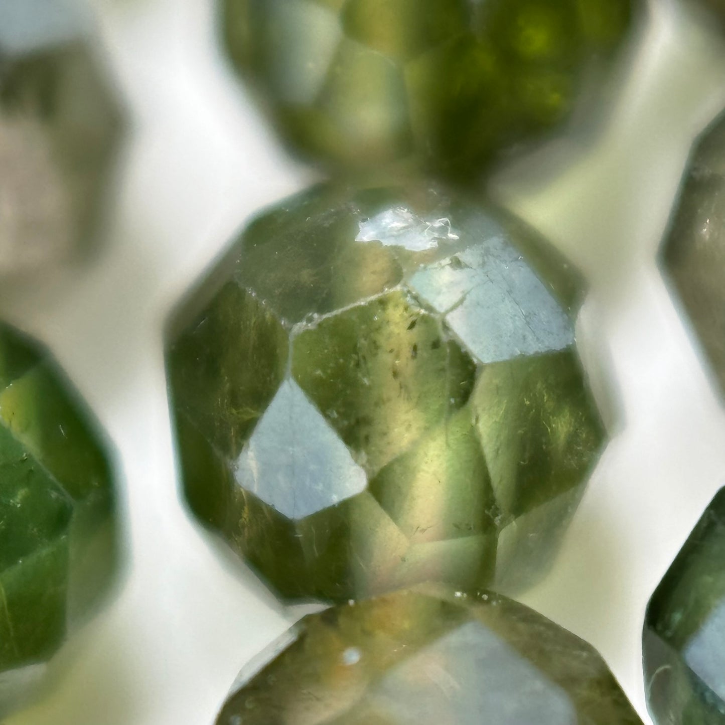 Tourmaline Faceted Round Beads image 4