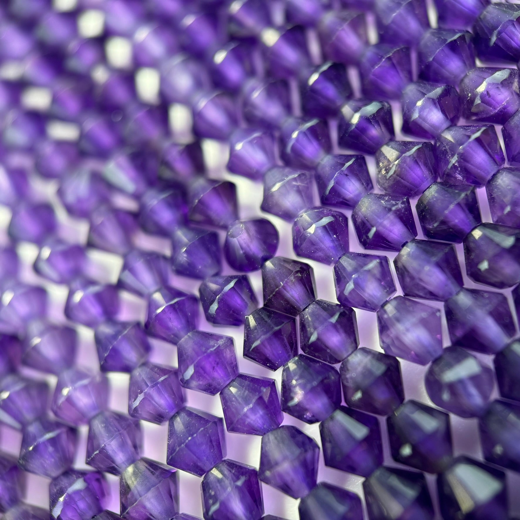 Amethyst Space Ship Beads image 3