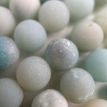 Ocean Jasper AAA Frosted Round Beads image 5