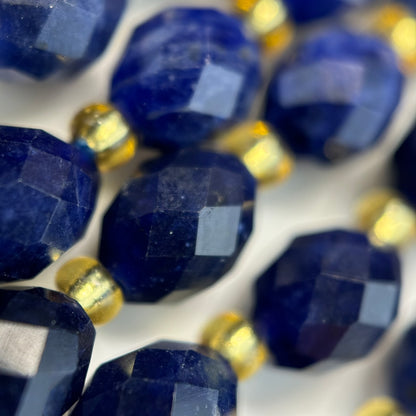 Sodalite AA Faceted Barrel 8 Beads image 6