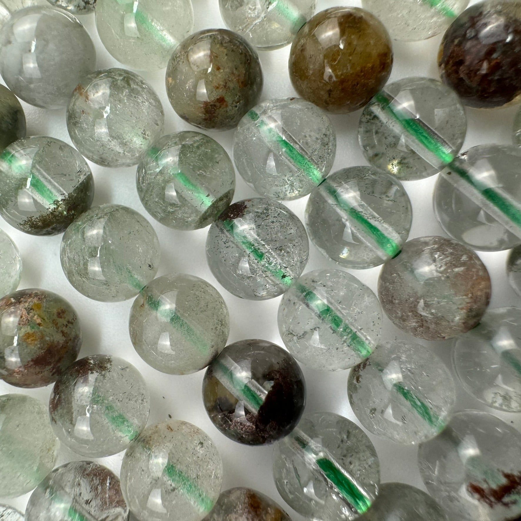 Lodalite (Chlorite) Polished Round Beads image 3