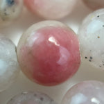 Sakura Rhodonite Polished Round Beads - Color B image 2