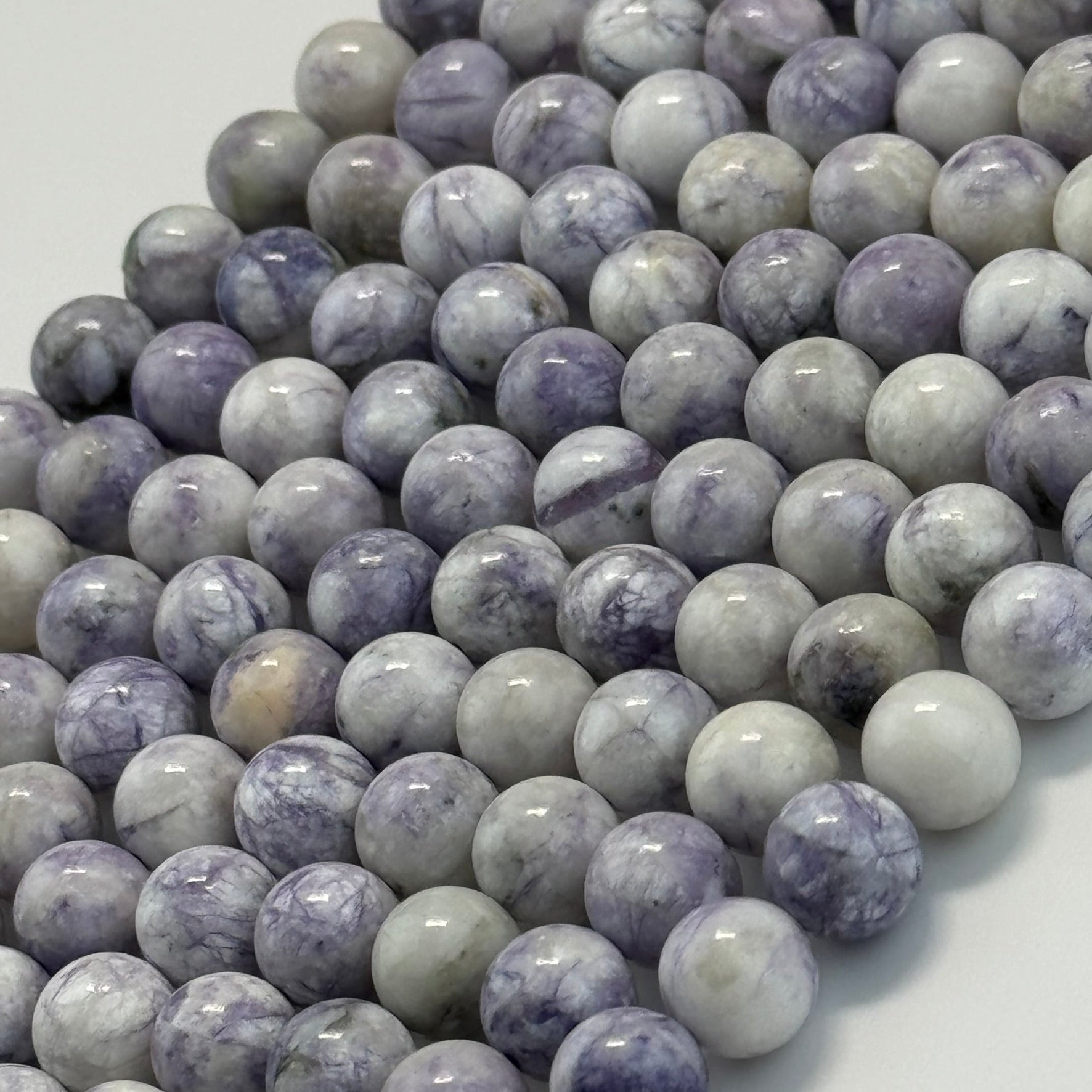 Tiffany Jasper Polished Round Beads image 6