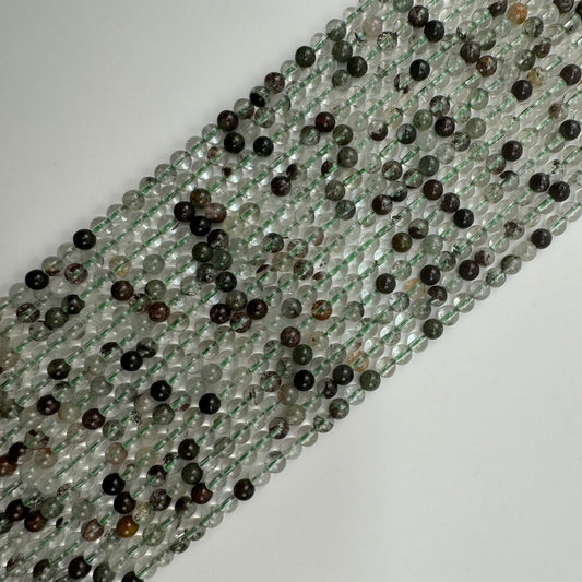 Lodalite (Chlorite) Polished Round Beads