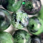 Ruby Zoisite Polished Round Beads image 2