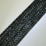 Black Labradorite Polished Round Beads image 3