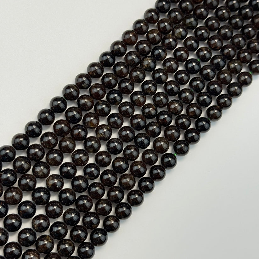 Polished Smooth Round Gemstone Beads