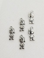 Girl & Boy Charms | 925 Sterling Silver image 5