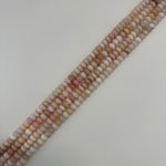 Pink Opal AAA Rondelle Polished Beads image 4