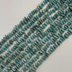 Larimar Disc Blade Polished Beads image 5