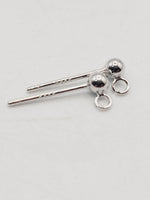 3mm Stud Earrings | (4 colours) image 1