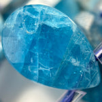 Apatite Faceted Pear Shape Beads image 12