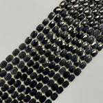Iolite Rectangular Faceted Cushion Cut 10xÂ8 mm Beads image 3