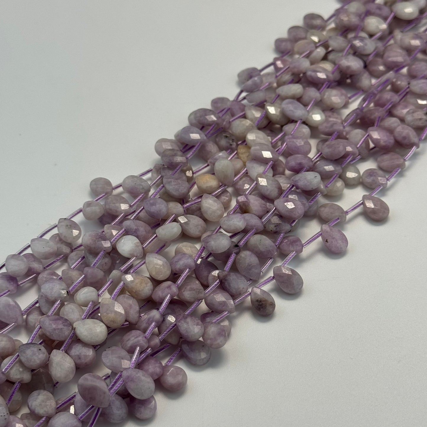 Lavender Amethyst Pear Shape Beads image 6