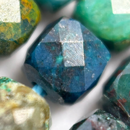 Chrysocolla Square Beads image 3