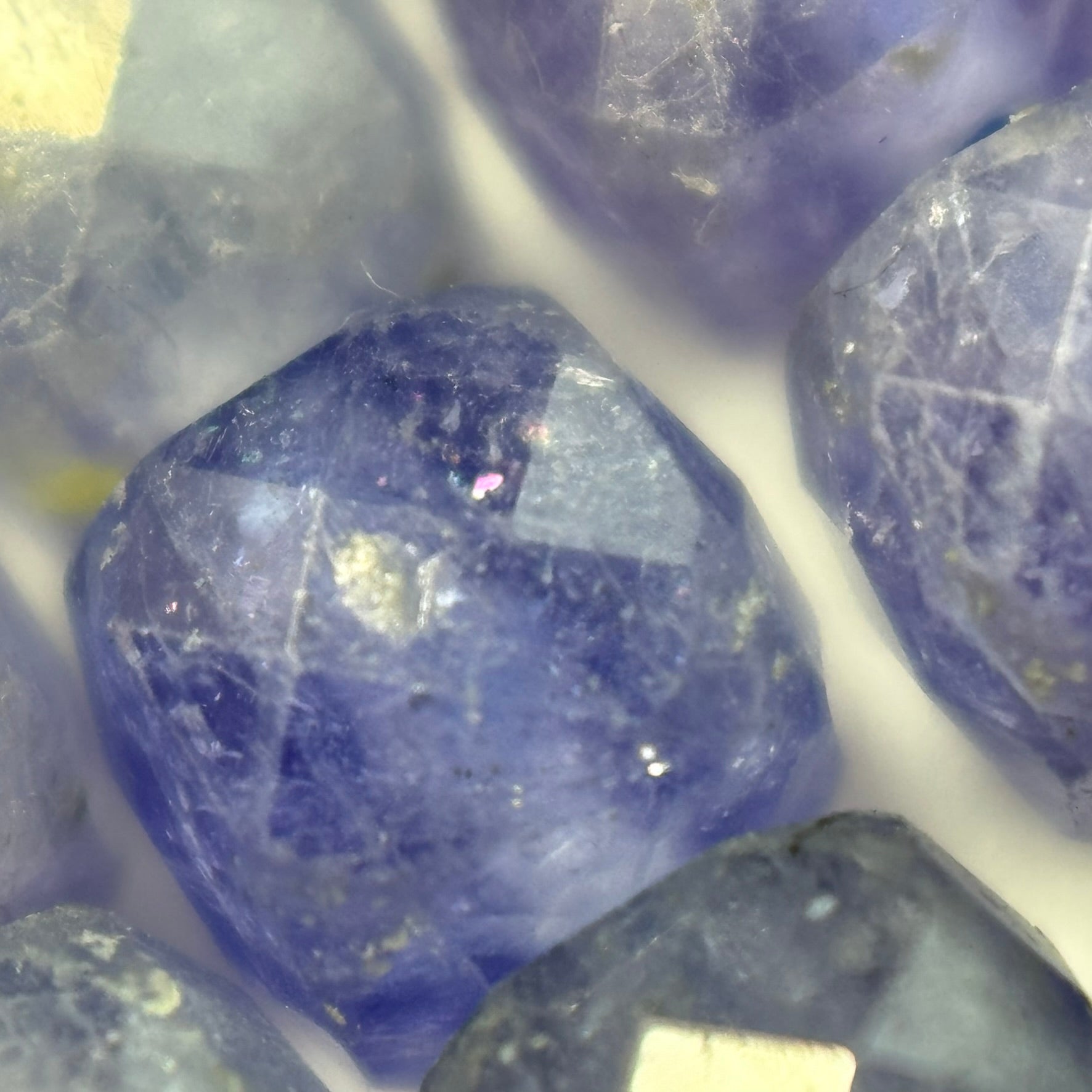 Tanzanite Square Beads image 2
