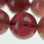 Purple Rose Quartz Polished Round Beads with Star image 4