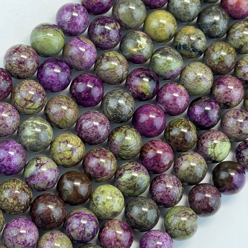 Polished Smooth Round Gemstone Beads