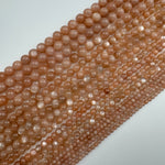 Sunstone & Moonstone Polished  Round Beads image 3