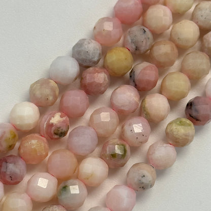 Opal Faceted Round Beads image 0