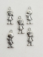 Girl & Boy Charms | 925 Sterling Silver image 4