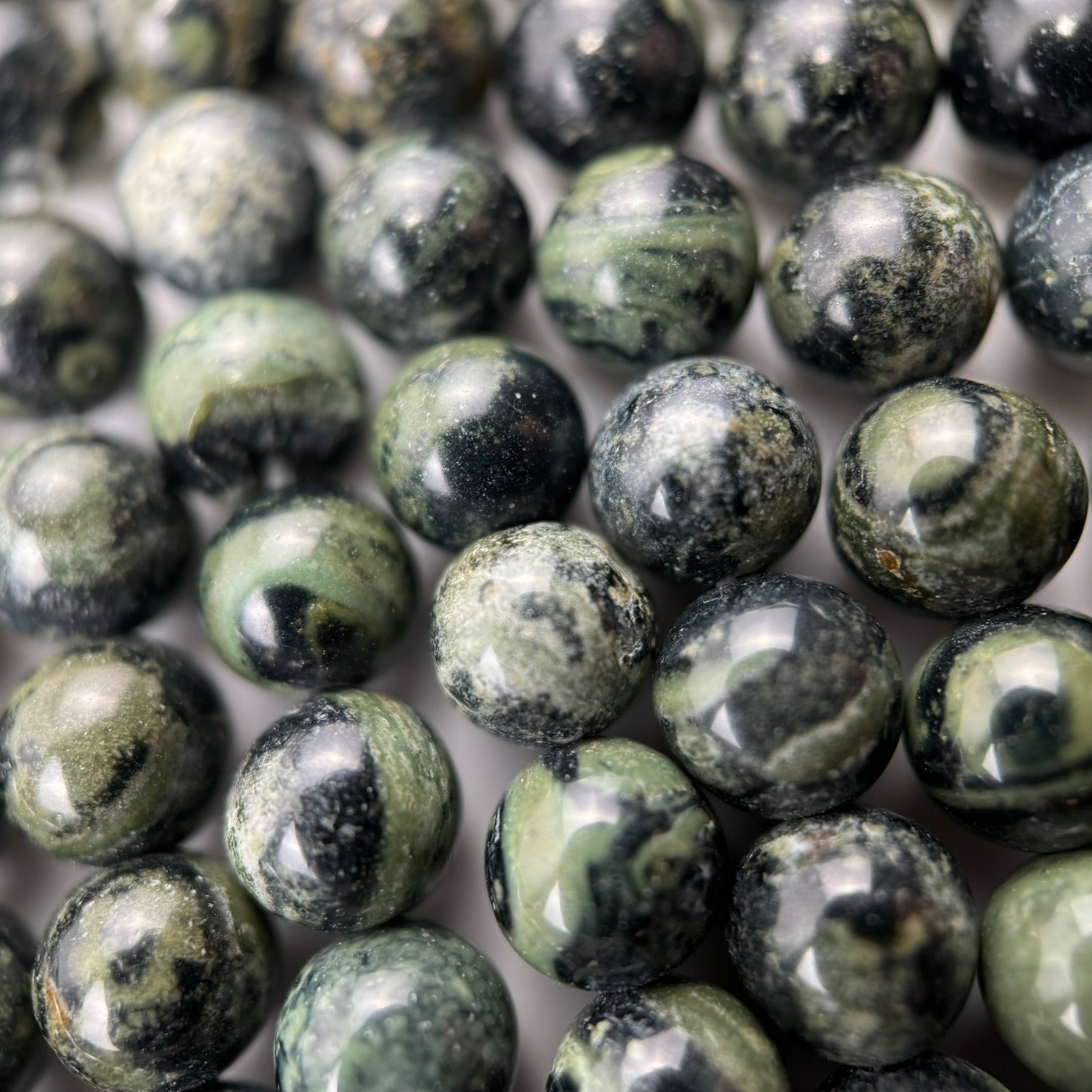 Kambaba Jasper Polished Round Beads image 3