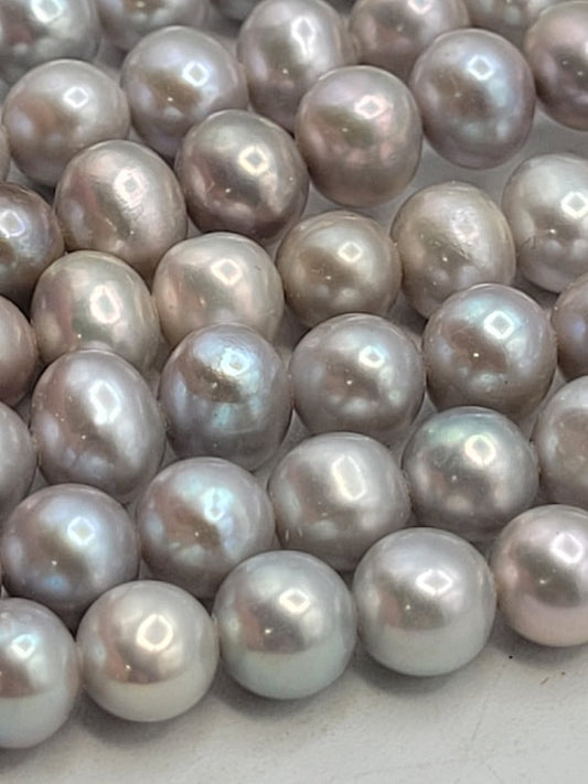 Grey | 6x8mm Freshwater Pearls image 0