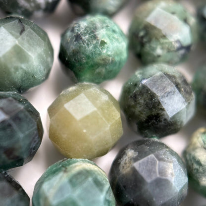 Emerald Faceted Round Beads - Color C image 4