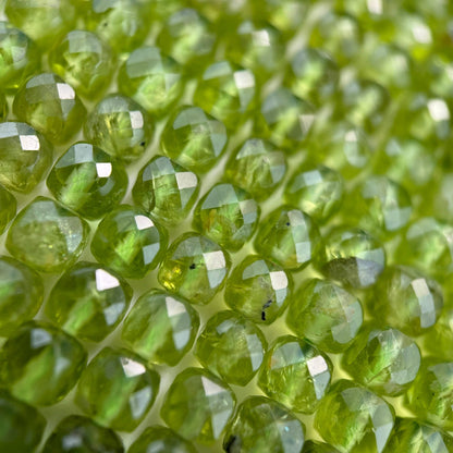 Peridot Square Beads image 3