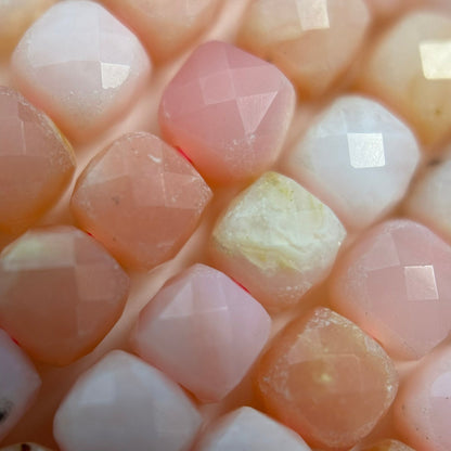Pink Opal Square Beads image 4